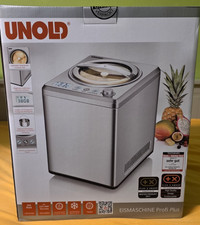Unold Eismaschine 48880 Profi Plus 2.5L Kompressor Test sehr gut DHL 24h