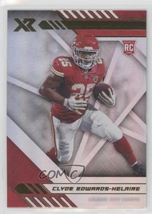 2020 Panini XR Rookie Clyde Edwards-Helaire #121 Rookie RC