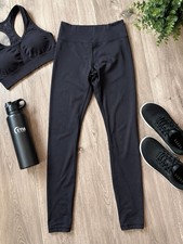 Zyia Active Black High Rise Leggings Women s Size Small Athletic Yoga Pants