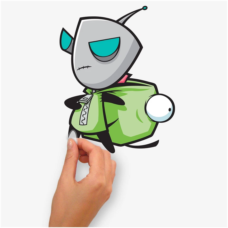Adesivos de parede RMK5245SCS Invader Zim Peel and Stick - Imagem 4 de 4