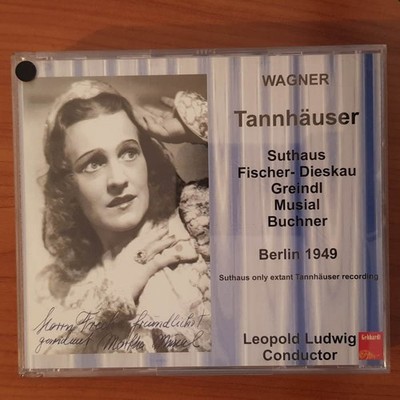 LEOPOLD LUDWIG wagner tannhäuser EX/EX (3CD, Klassik, Gebhardt)