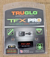 TruGlo TFX PRO FNH USA FNS  FNX 9  Fiber Optic Night Sight TG13FN1PC PART REPAIR