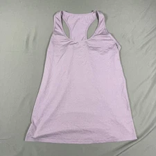TELALEO Workout Yoga Tank Top Womens Large Purple Racerback Running Sleeveless