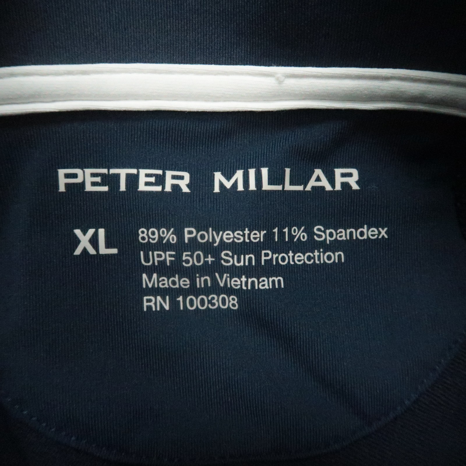 Peter Millar Pullover Womens Extra Large Blue Rag… - image 3