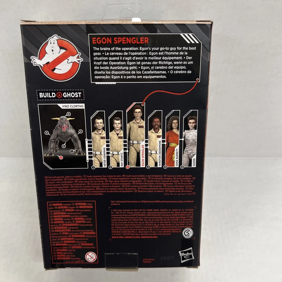 Figura de acción Hasbro Ghostbusters Plasma Series BAF EGON SPENGLER 6 pulgadas NUEVA Foto 3 de 4