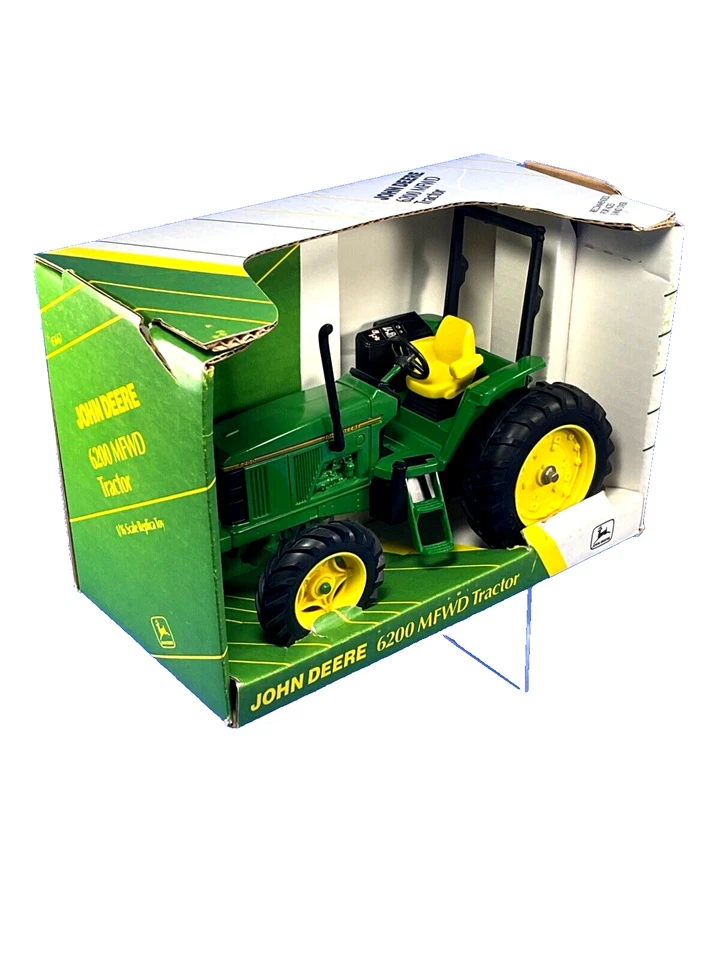 1993  ERTL, 1/16 Scale,  John Deere 6200 MFWD Tractor, # 5667, USA, MIB - Image 4 of 4