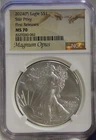2024 P American Silver Eagle - Star Privy NGC MS70 Magnus Opus 1st Releases