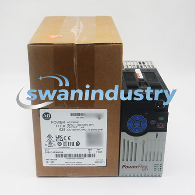 Allen-Bradley 25B-D1P4N104 PowerFlex 525 0.4kW 0.5Hp AC Drive 3PH 380-480V AC