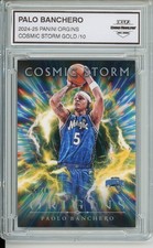 2024-25 PANINI ORGINS #5 PAOLO BANCHERO COSMIC STORM GOLD SSP /10
