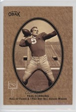 2011 TRI-STAR Obak T4 Cabinets 65/80 Paul Hornung Bert Bell #T4-F11 HOF 0zm3