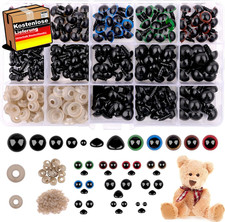 Sicherheitsaugen Set für Puppen Teddybären Kuscheltiere 6-12mm Kids Kindern
