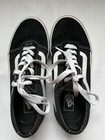 VANS Ward Black & White Lace Up Casual Shoes Sneakers US Youth Size 3.0 Nice Sha — photo 4