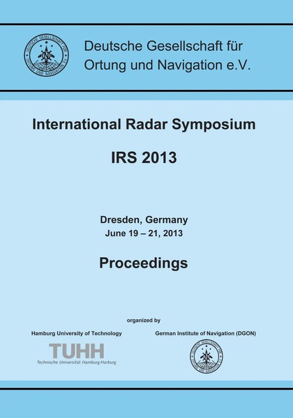 Hermann Rohling | International Radar Symposium Irs 2013 | Taschenbuch (2013)-image