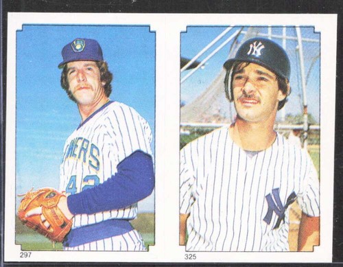 Tom Tellmann, Don Mattingly 1984 O Pee Chee Stickers card