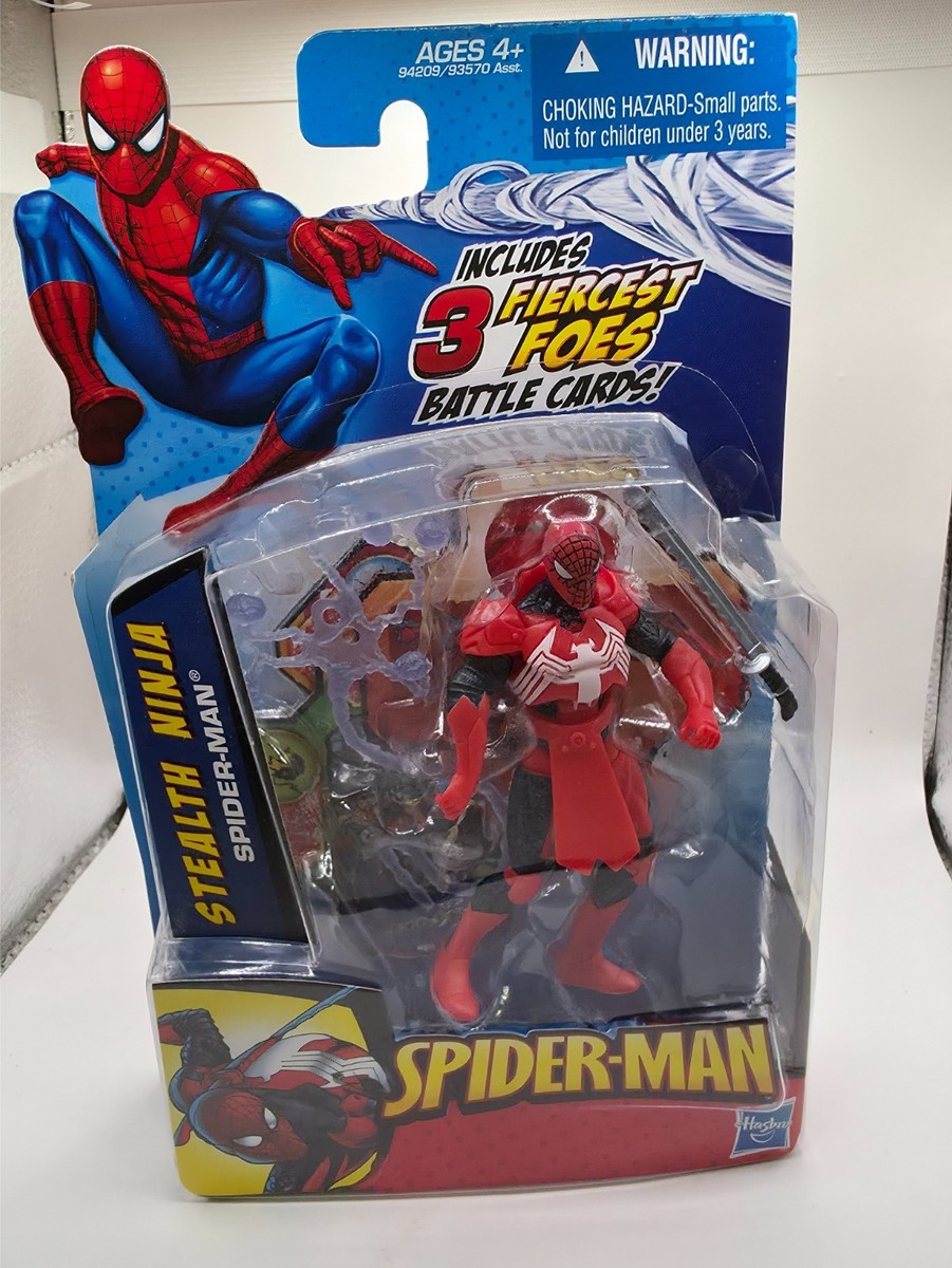MARVEL SPIDER-MAN STEALTH NINJA - ACTION FIGURE HASBRO 94209 NEW