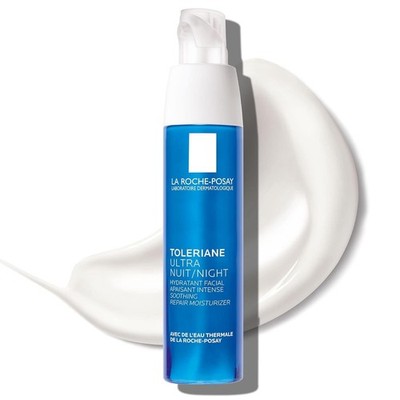 La Roche-Posay Toleriane Dermallergo Night Cream for Face, Intense Soothing