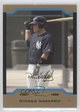2004 Bowman First Year Gold Dioner Navarro #322 0a1