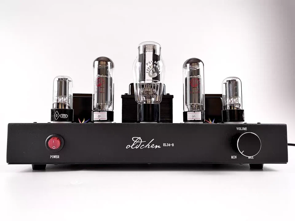 HiFi EL34 Röhrenverstärker Class A Stereo Valve Tube Power Amplifier Audio Amp