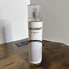 Bath  Body Works Coconut Fine Fragrance Mist 8 oz Bottle Spray Women's New Rare
