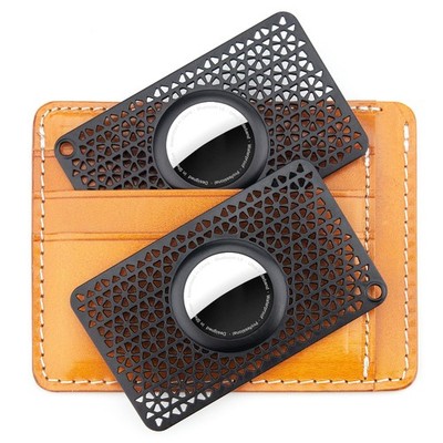 for Airtag Wallet Holder 2 Pack 1st & 2nd Generation Ultra Thin 0.1'' Card Cas...