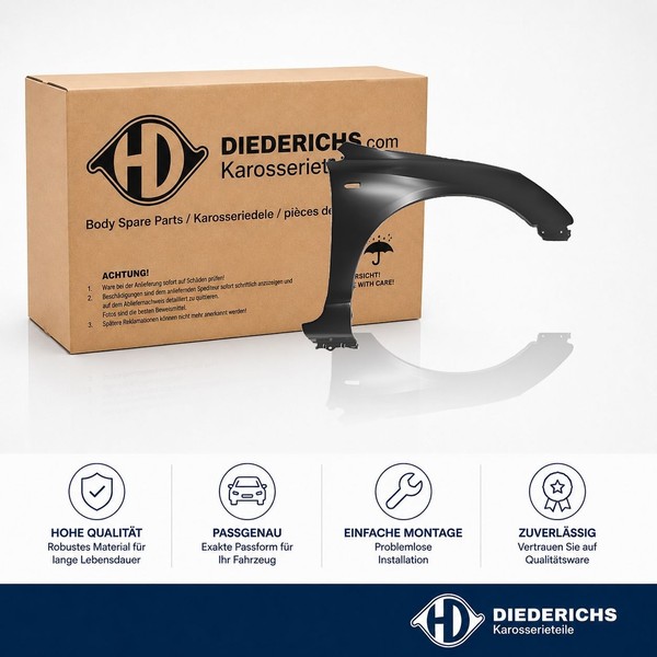 KotflÜGel Vorne Rechts Diederichs 5208206 Fender SeitenflÜGel-image