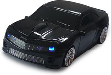 Wireless Car Mouse Cool Shape 2.4Ghz Computer Mouse for Laptop Black