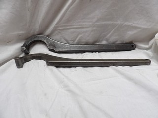 Pair of Lathe Collet Wrenches 55 171