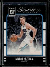 2016-17 Panini Donruss Optic Mario Hezonja Signature Series Auto #19 Magic