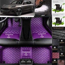 For Maserati Grecale Car Floor Mats Auto Carpets All Weather Waterproof