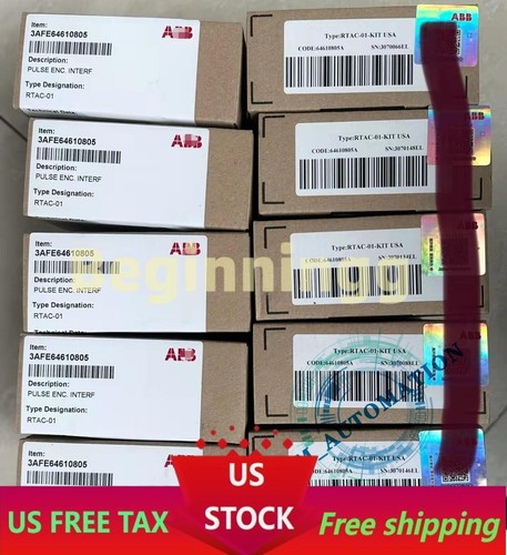 RTAC01 New ABB RTAC-01 PULSE ENCODER INTERFACE Module RTAC01 US Free ...