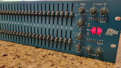 BSS FCS-966 Opal Dual-Channel 30-Band Graphic Equalizer  (EXCELLENT CONDITION)