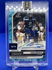 2025-26 Panini Instant NFL #424 Kenneth Walker Auto Seahawks 10 Autograph SB MVP