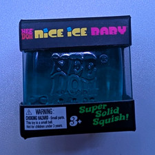 Schylling NeeDoh Nice Ice Baby Squeeze Ball Blue Tear-Resistant