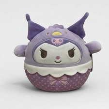 NWT Kuromi Hello Kitty Purple Squishmallows Stuffed Plush