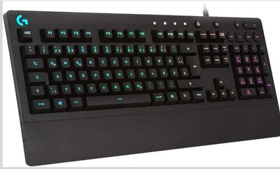 Logitech G213 Prodigy Gaming-Tastatur, RGB-Beleuchtung Deutsch QWERTZ - Schwarz
