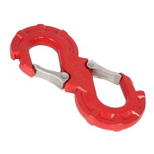 S-Shape Integrated Winch Quick Shackle,Designed for Quick Release Red