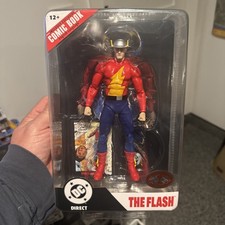 McFarlane Toys DC Direct Page Punchers The Flash  Jay Garrick  Platinum W Comic