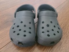 Crocs Toddler Size C 8 Unisex Kids Clog Sandal - Black