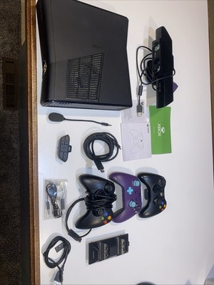Xbox 360 and Kinect - 3 Controllers and accessories - missing power cord