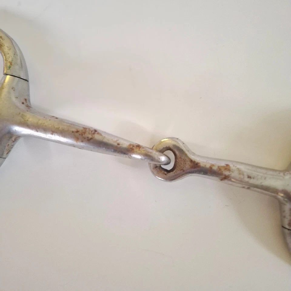 Broca de caballo ecuestre de colección conducción tiro exhibición de caballos tachuela de equitación Foto 2 de 4