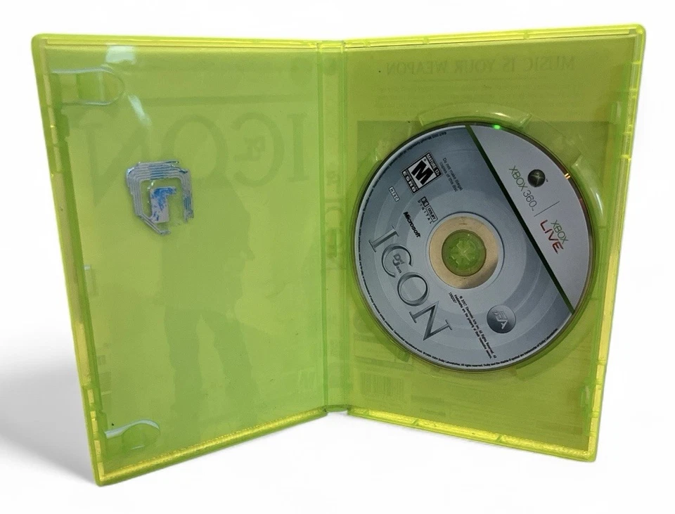 Def Jam ICON (Microsoft Xbox 360, 2007) No Manual TESTED RARE EA NTSC - Image 3 of 4