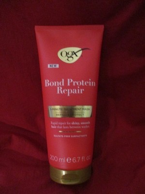 OGX Repair & Protect Bond Protein Repair 1-Minute Treatment Hair Mask 6.7 Fl Oz