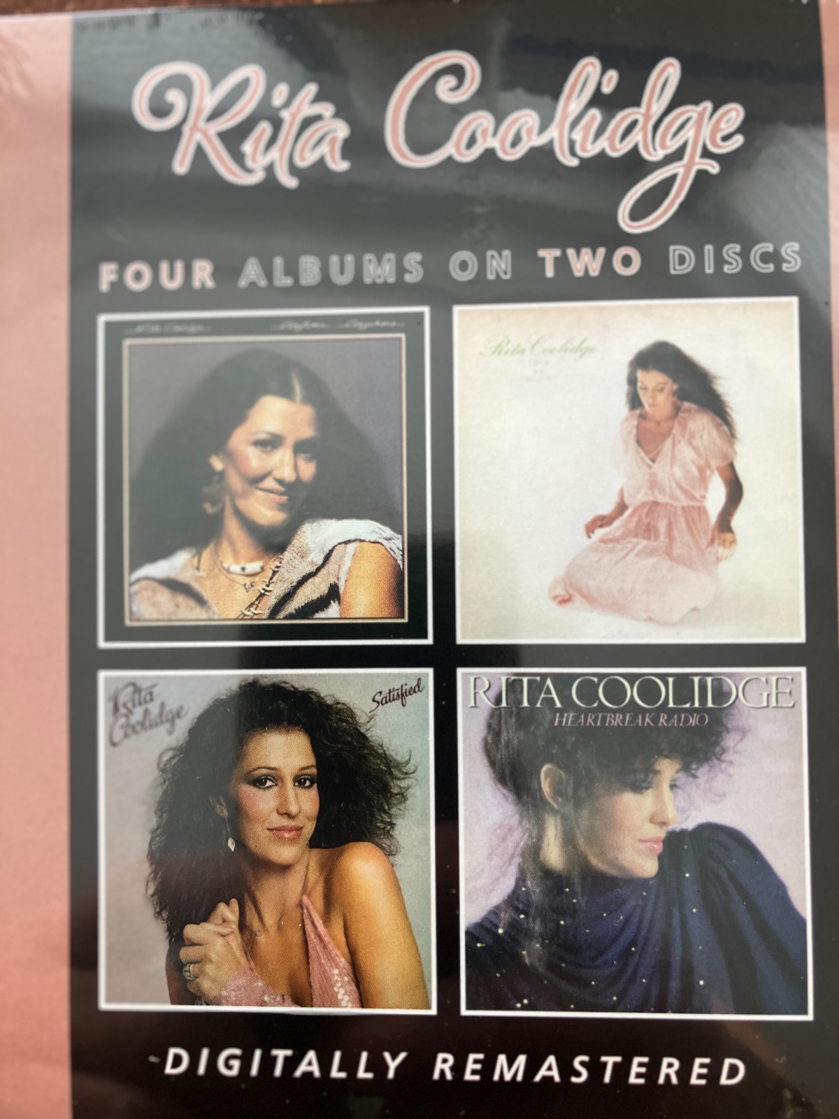 RITA COOLIDGE.   Anytime, Anywhere / Love Me Again / Satisfied / Heartbreak Radi