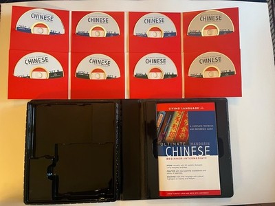 ULTIMATE CHINESE (MANDARIN) BEGINNER-INTERMEDIATE (/BOOK) By Living Language VG+