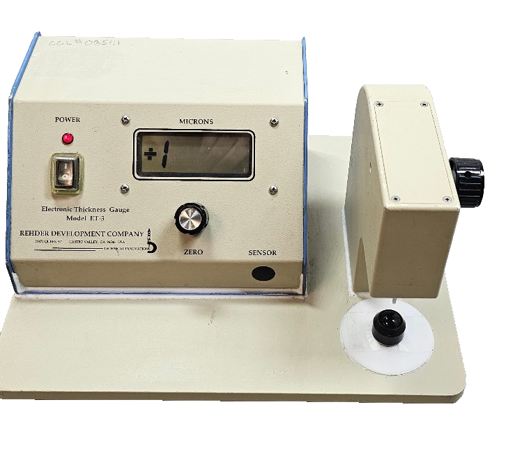 Rehder Rehder Development ET-3 Electronic Thickness Gauge 2.0 Micron Accuracy ...