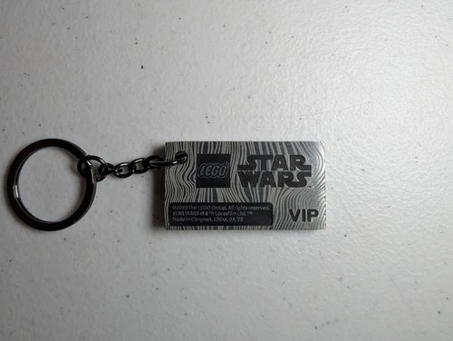 LEGO Star Wars Mandalorian Beskar Key Chain VIP Exclusive 5007403