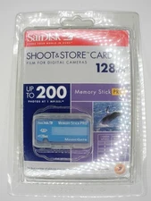 NEW SanDisk Memory Stick Pro Magic Gate 128MB Genuine Camera Memory Card