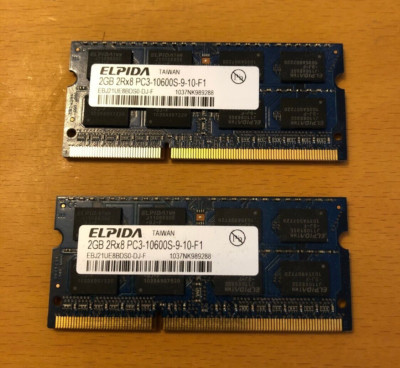 4GB 2x 2GB DDR3 1333MHz PC3-10600 DESKTOP Memory Non ECC 1333 Low - Foto 8