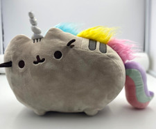 GUND Pusheen 12" Pusheenicorn Plush Stuffed Animal Rainbow Cat Unicorn 2018