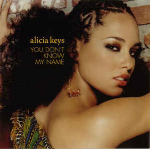 Alicia Keys You Don't Know My Name PROMO MUSIC AUDIO CD Edits 5